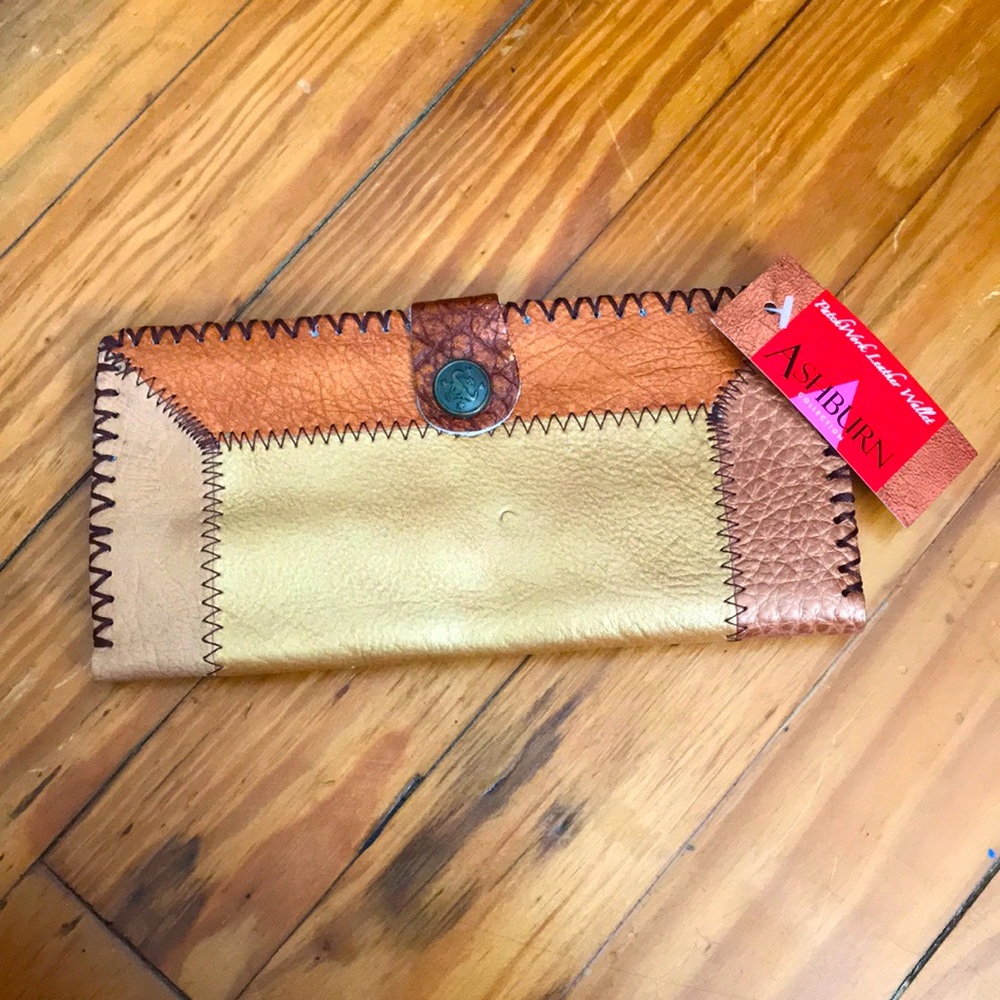 NEW|Natural Cowhide leather wallet